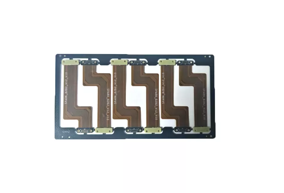 Multi-layer rigid-flex PCB